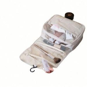 Hot Selling Custom Printing Logo & Design Polyester <b>Large</b> Capacity Mesh Pouch Hanging for Travel <b>Cosmetic</b> Makeup <b>Bag</b> Zipper - Product Image 4