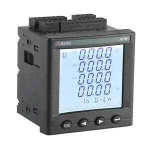 Acrel APM810/MCE 3 Phase Multi function Energy meter Modbus-TCP protocol Ethernet communication power analyzer