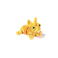 Modèle de chien imprimé en 3D 2026, couleur unie, chien Pitbull articulé, figurine animale multi-articulations, décoration de bureau