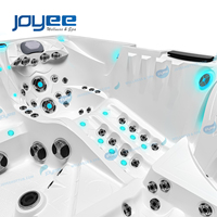 JOYEE Europe Nordic Spabad Isolé Aristech Acrylique Balboa 5 Personnes Spa Piscines Extérieur/Intérieur Bain à remous Bain à remous