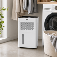 Déshumidificateur d'air électrique 30L 2026, 54 pintes/jour, pour 2000 pieds carrés, avec minuterie 24H, vidange automatique continue, contrôlable par application, pour toute la maison et le sous-sol
