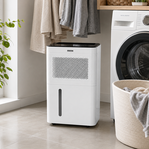 <span class=keywords><strong>Deshumidificador</strong></span> de Aire Eléctrico de 30L (54 Pintas/Día) para 2000 Pies Cuadrados, con Temporizador de 24H, Drenaje Continuo Automático y Control por Aplicación, para Toda la Casa y Sótanos, Modelo 2026 - Product Image 4