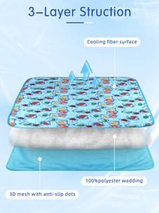 Pet Cooling Mat für Hunde Katzen Halten Sie Ihre Haustiere im Sommer mit diesem bequemen Pad kühl - Product Image 2