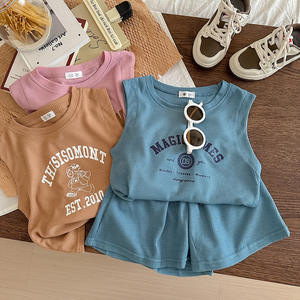 Conyson สูทแขนกุดสำหรับเด็ก, สินค้า<span class=keywords><strong>ใหม่</strong></span>เสื้อผ้าแฟชั่น <span class=keywords><strong>Netflix</strong></span> 2024<span class=keywords><strong>การ์ตูน</strong></span>เสื้อกล้ามชุดฤดูร้อน - Product Image 4