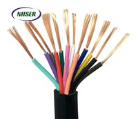 Cable de Goma de Alta Tensión NSGAFOU 1.8/3kV, Unipolar, VDE, con Clasificación IP67, Resistente al Aceite y a las Llamas