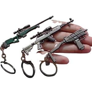 พวงกุญแจจิ๋วรูปปืน 98k ทำจากโลหะผสม ดีไซน์ทันสมัย เป็นมิตรกับสิ่งแวดล้อม ของเล่นเด็กผู้ชายแนวสงคราม - Product Image 6