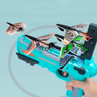 Jouet avion en mousse d'éjection lanceur jouet avion planeur vol pistolet en plastique jeux de plein air jouets pour enfants