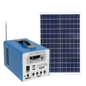 Açık taşınabilir güneş enerjisi istasyonu USB mobil kaynağı 84Wh 144Wh güneş jeneratör radyo ile yüksek güç enerji depolama sistemi