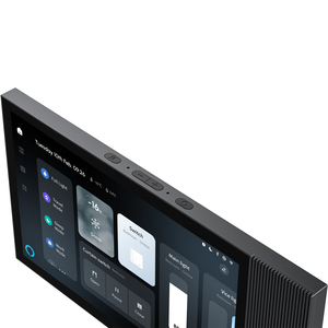 Tuya Smart Home Zigbee Gateway Wifi Control inteligente Panel de luz 8 pulgadas multifunción música pared pantalla táctil Tuya Center - Product Image 2