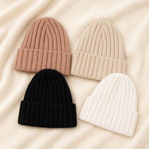 Gorros de Bebé de Alta Calidad, 100% Algodón, Suaves y Transpirables, Gorros Casuales para Bebés, Fabricante OEM ODM - Product Image 1