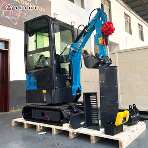 热销1.5吨液压迷你挖掘机定制发动机和颜色CE认证家用农用免运费 - Product Image 2