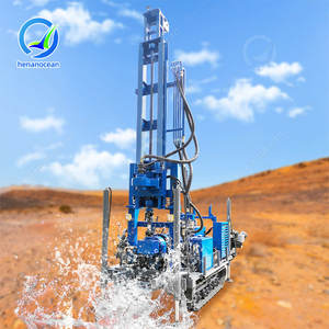 Plataforma de Perforación Móvil OCEAN para Pozos Artesianos, Máquina de Perforación Neumática Giratoria de 600 m - Product Image 1