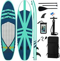 Planche de paddle gonflable de haute qualité OEM 11' pour sports nautiques, planche de surf SUP avec pagaie