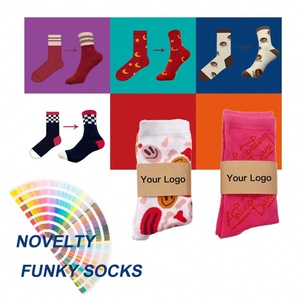 Calcetines Antideslizantes con Logotipo Personalizado al por Mayor, Calcetines Deportivos para Trampolín con Diseño de Dibujos Animados, Calcetines Casuales para Juegos Infantiles - Product Image 3