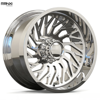 Jantes en aluminium forgé poli sur mesure 6061-T6 8x180 8x170 8x6.5 6x139.7 6x135 pour Ford, Chevrolet, GMC, RAM, Tacoma 24x14 26x16 22x12