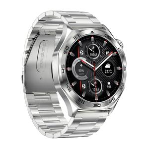 AK83 akıllı saat 1.46 "HD yuvarlak ekran IP68 su geçirmez 100 + spor modları BT Metal gövde spor saat arayarak - Product Image 3