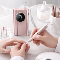 Vantrend Beauty - Outil électrique professionnel de manucure et pédicure avec écran LED, faible bruit, équipement de perceuse à ongles pour salon, fournitures pour ongles