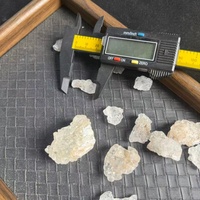 Opale Hyalite Naturelle Rare du Mexique, Spécimen Minéral Brut, Cristal Luminescent à Forte Fluorescence UV Verte