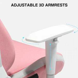 Vente en gros de chaise pivotante <span class=keywords><strong>PC</strong></span> de course de haute qualité personnalisable rose design ergonomique en cuir chaises de jeu inclinables pour la maison - Product Image 4