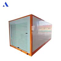 Conteneur de stockage mobile pliable et portable de 3m, 4m, 6m, en kit plat