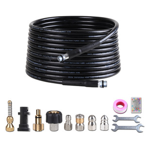 Tuyau haute pression 11 mm de diamètre extérieur, résistance à la rupture 5800 Psi, pour lavage de voiture et dégraissage - Product Image 3