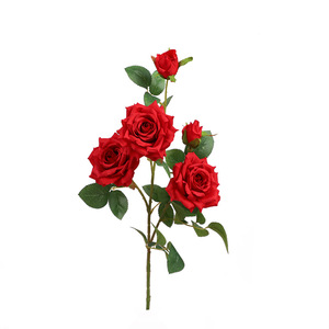 Roses artificielles en soie de luxe léger, style scandinave, pivoines diamantées, faites à la main, toucher naturel, longue durée (3-5 ans), pour la maison et les mariages - Product Image 6