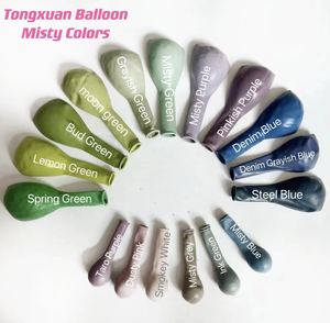 Tongxuan 12 pulgadas 2,8G 50PCS globos Retro Vintage al por mayor, para bodas, cumpleaños, decorados con globos de colores - Product Image 3