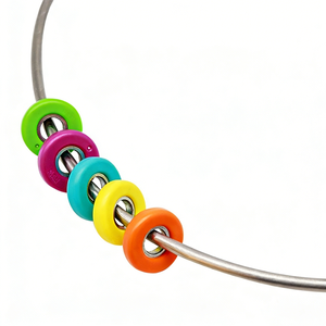 Anelli Giroscopici in Metallo con Vibrazione e Suono Rilassante, Giocattolo Antistress per Bambini, Gioco Interattivo per Feste - Product Image 4