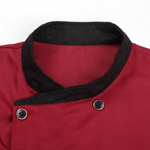 Tops de Chef para hombre, uniforme de cocineros, abrigo, chaqueta, traje de trabajo, Tops de trabajo, ropa para Hotel, restaurante, Cocina, Restaurante, panadería, cantina - Product Image 3