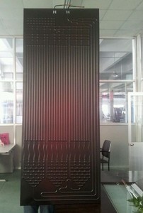 Systèmes <span class=keywords><strong>d</strong></span>'énergie solaire : <span class=keywords><strong>Chauffe</strong></span>-<span class=keywords><strong>eau</strong></span> solaire à plaques plates en aluminium pour garage et hôtel, alimenté par électricité/gaz/énergie solaire - Product Image 3