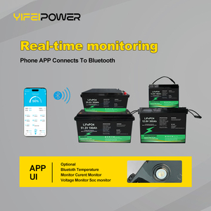Siêu năng lượng mặt trời 48V 12V 100AH pin <span class=keywords><strong>Lithium</strong></span> <span class=keywords><strong>ion</strong></span> với LiFePO4 chì-axit 12.8V 25.6V 100AH 200AH - Product Image 3