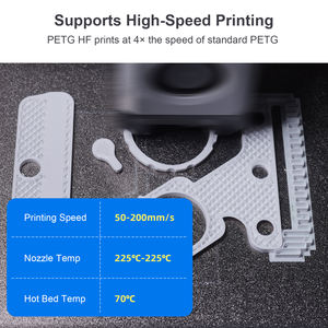 Filamento para Impresora 3D NextShapes, Plástico Hs, Rosa, Negro, Blanco, 1.75 mm, 1 kg, 10 kg, Rollo de Recarga, Filamento PETG para Bambu Lab A1 - Product Image 4