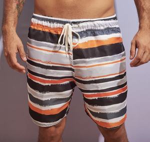 Shorts <span class=keywords><strong>de</strong></span> plage d'été personnalisés <span class=keywords><strong>de</strong></span> grande taille derniers pantalons Hawaii Brésil pantalons <span class=keywords><strong>de</strong></span> plage confortables en polyester pour hommes - Product Image 4