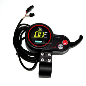 Set Controller per Scooter Elettrico 36V/48V/60V 350W 18A BLDC Driver di Velocità Brushless per E-bike e Display LCD GT-100 - Product Image 3