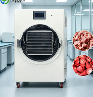 Industriële mini-vriesdroogmachine voor voedselproductie in werkplaatsen, kleine vriesdroogmachine