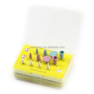 Seeddent dental composite finish and <strong>polish</strong> <strong>kit</strong> bur ra 4110v amalgam alloy <strong>denture</strong> class i - Product Image 4