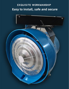 Bán hàng nóng nhỏ cố định mô hình Nông Nghiệp Nhà kính phun nước phun sương Quạt làm mát cho nhà máy kho làm mát - Product Image 5