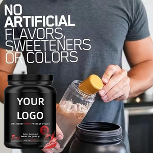 אבקת חלבון מי גבינה OEM/ODM עתירת תזונה לגברים ונשים בוגרים, תוסף תזונה לבניית שרירים חזקים לספורט וכושר - Product Image 5