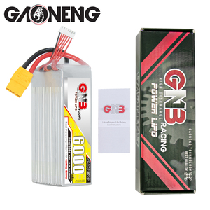 แบตเตอรี่ LiPo GNB GAONENG 6S 6000mah 22.2V 100C 200C XT90 สำหรับเฮลิคอปเตอร์ รถบังคับวิทยุ เรือ รถบรรทุก บั๊กกี้ ทรั๊กกี้ รถถัง  รองรับการคายประจุสูง - Product Image 6