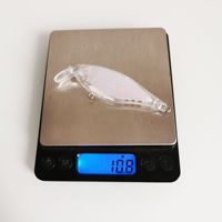 8.5cm 11g boyasız kürek dalgıç Float şamandıra bas krank sert folyo iç vücut için boş balıkçılık cazibesi