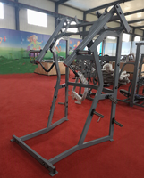 Appareil de musculation professionnel pour exercices de pectoraux et d'épaules, avec fonction de levée latérale à double bras, compatible avec les plaques de poids, type Power Rack