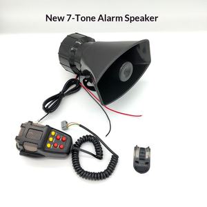 Bocina de Siete Tonos de 12V para Auto, Moto y Vehículo Eléctrico, con Altavoz, Alarma, Modificada, Súper Fuerte, Trompeta de Advertencia Universal - Product Image 2