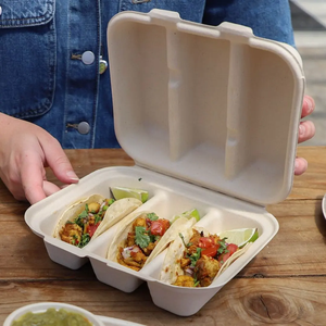 Caja de Papel para Sushi y Tacos, Diseño Personalizado, Moderna, Ecológica, Desechable, para Llevar, Bandeja para Comida para Llevar - Product Image 5
