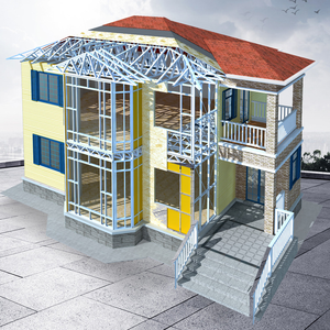 Casas Prefabricadas de Acero Ligero de Lujo Modernas y Personalizadas para Hoteles, 2 Dormitorios, Cocina, Baño, Sala de Estar, Instalación Rápida - Product Image 3