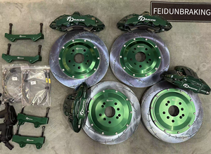 FEIDUN Freins en aluminium haute performance TT7600 Big 4 Piston Kits de frein de voiture pour GK5 Swift/Ling <span class=keywords><strong>Du</strong></span> Lamando 15 pouces 16 pouces roue - Product Image 5