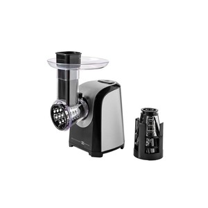 Collezione Techno: Affettatrice e Grattugia in Acciaio Inox con 5 Coni per Frutta e Verdura - Product Image 1