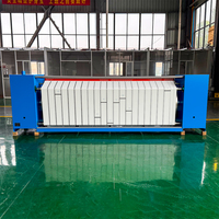 Machine à repasser à rouleaux entièrement automatique ZG 1-6, largeur de repassage 1m-3m, chauffage gaz/vapeur/électrique, 380V 1.5KW, pour blanchisserie
