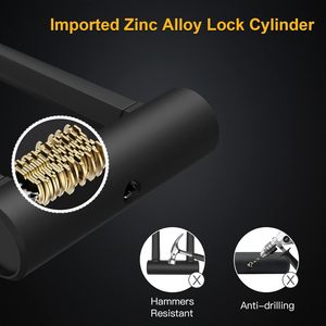 <span class=keywords><strong>Antivol</strong></span> robuste en acier inoxydable, étanche et antirouille, en forme de <span class=keywords><strong>U</strong></span>, pour accessoires de vélo, scooter électrique, VTT, vélo de route - Product Image 2