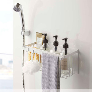 Tường gắn kết nhà bếp aethetic Tủ lạnh <span class=keywords><strong>Side</strong></span> Magnetic gia vị Giá kim loại phòng tắm khăn mô lưu trữ Kệ Treo Giỏ chủ - Product Image 2