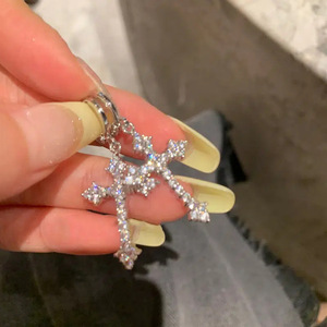 Eleganti Orecchini Pendenti Scintillanti per Donne, Orecchini Semplici da Indossare Quotidianamente e per Feste, Gioielli alla Moda - Product Image 1